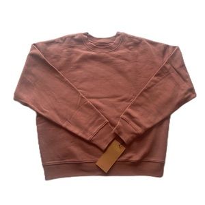 girlfriend collective Womens Crewneck Sweatshirt Size Small